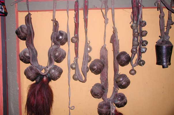 Bells used for mule caravans